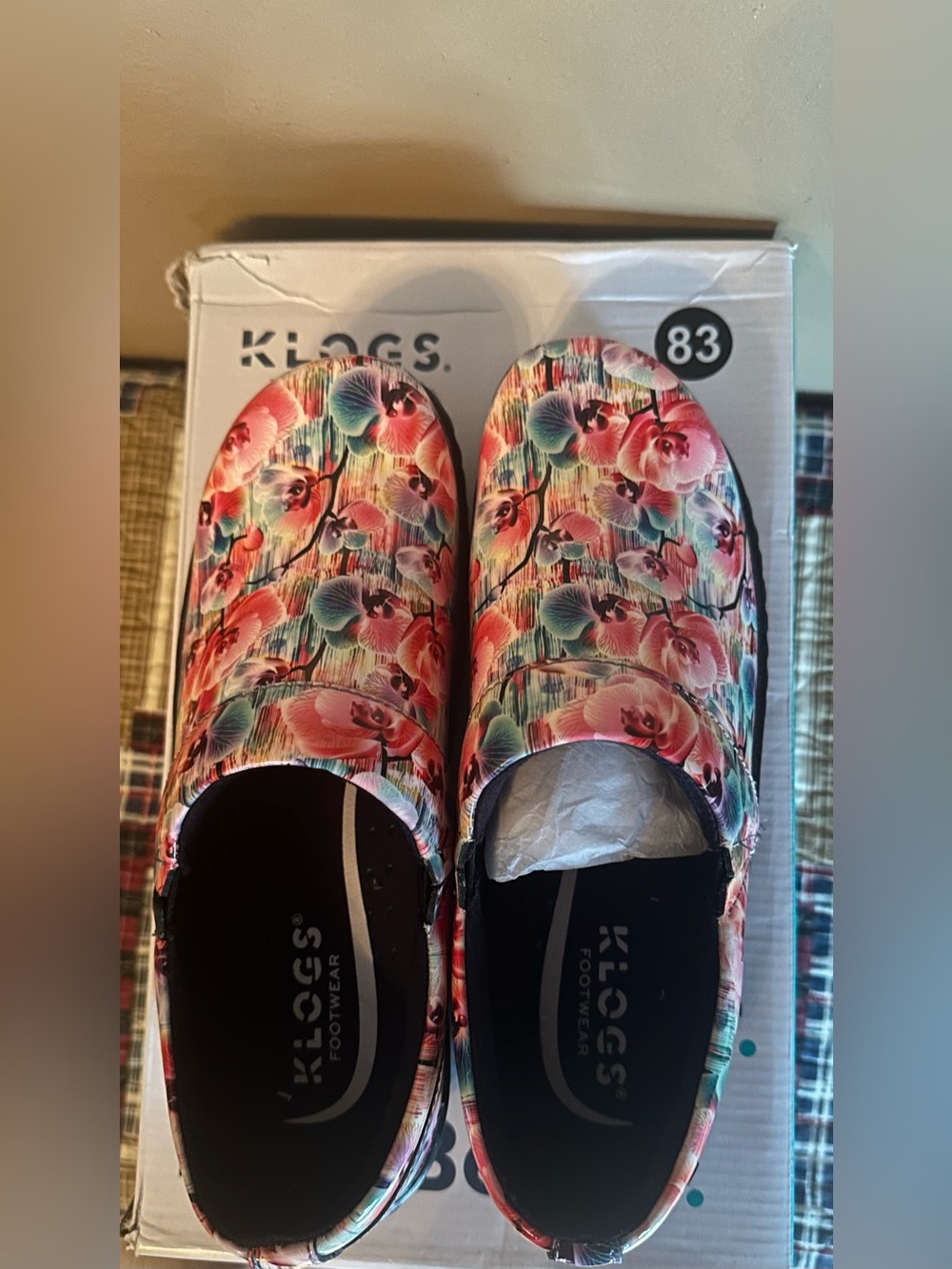 Klogs Floral Slip-On Clogs in Multi Color